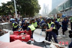 中联办：＂占中＂是挑战中央权力的严重政治事件